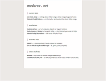 Tablet Screenshot of medoroa.net